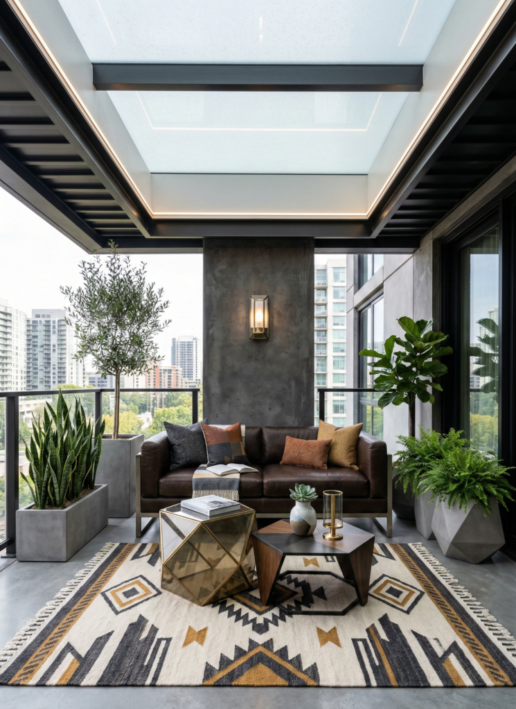 Cozy Small Balcony Ideas