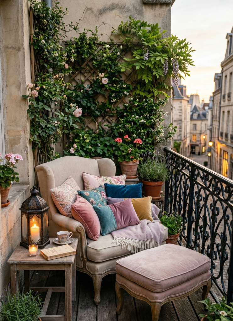 Cozy Small Balcony Ideas
