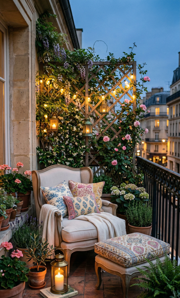 Cozy Small Balcony Ideas