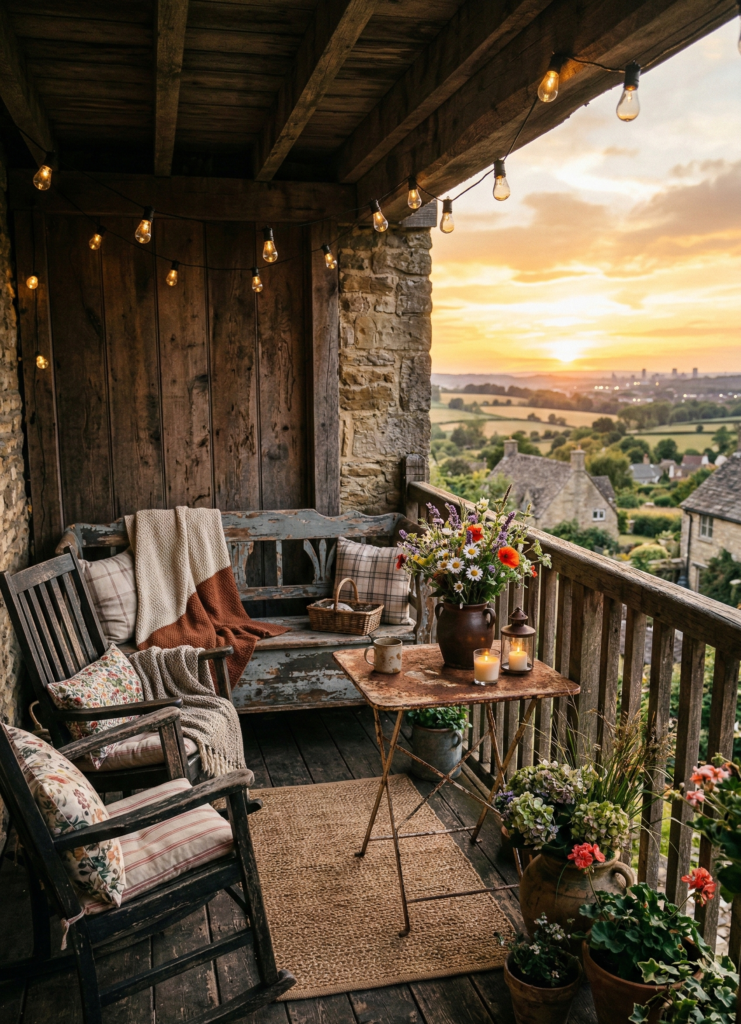 Cozy Small Balcony Ideas