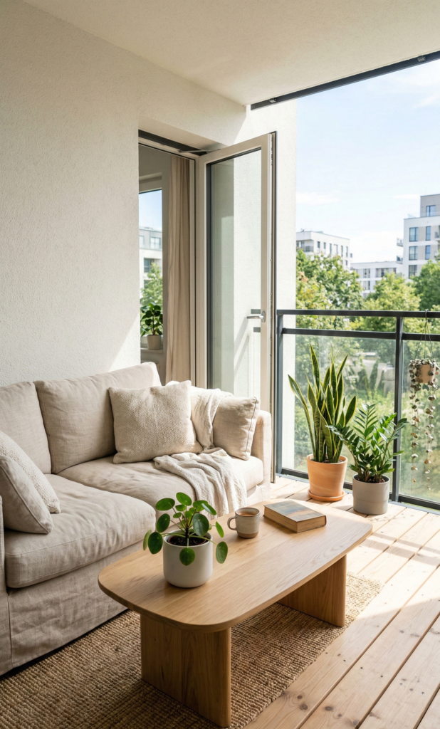Cozy Small Balcony Ideas