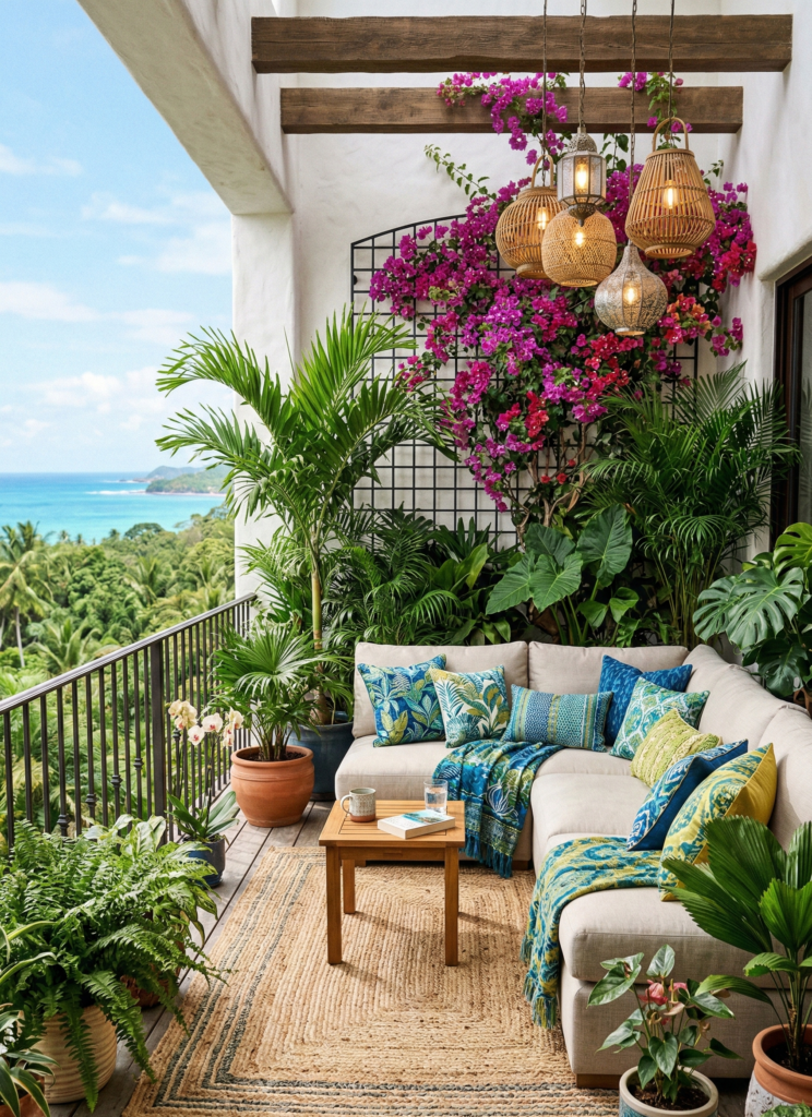 Cozy Small Balcony Ideas