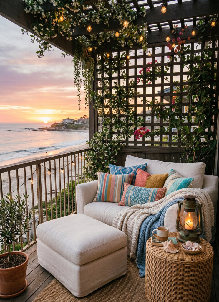 Cozy Small Balcony Ideas