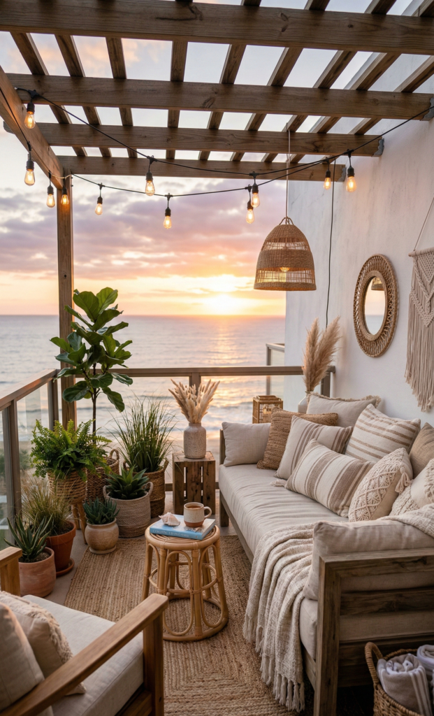 Cozy Small Balcony Ideas