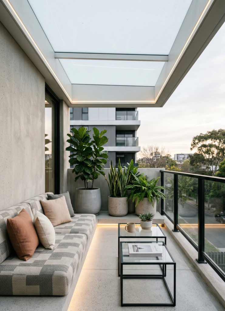 Cozy Small Balcony Ideas