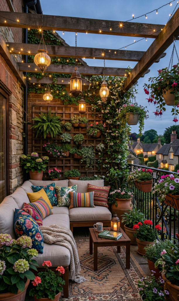 Cozy Small Balcony Ideas