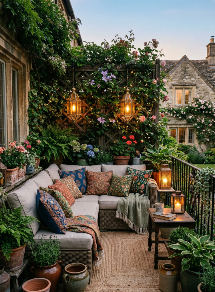 Cozy Small Balcony Ideas