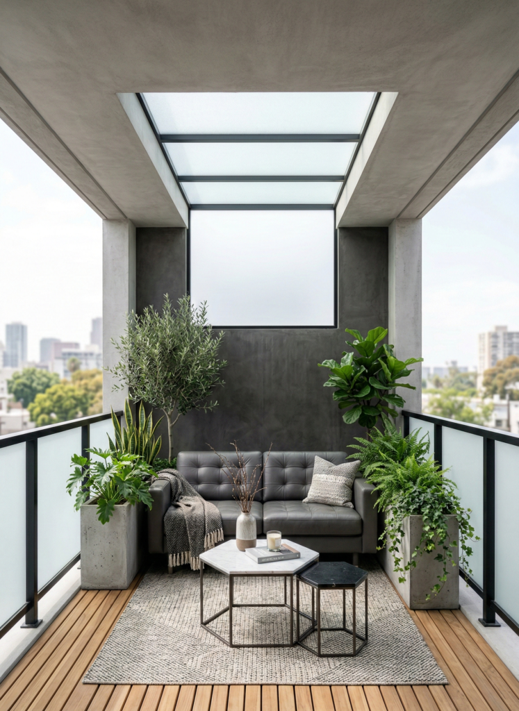 Cozy Small Balcony Ideas