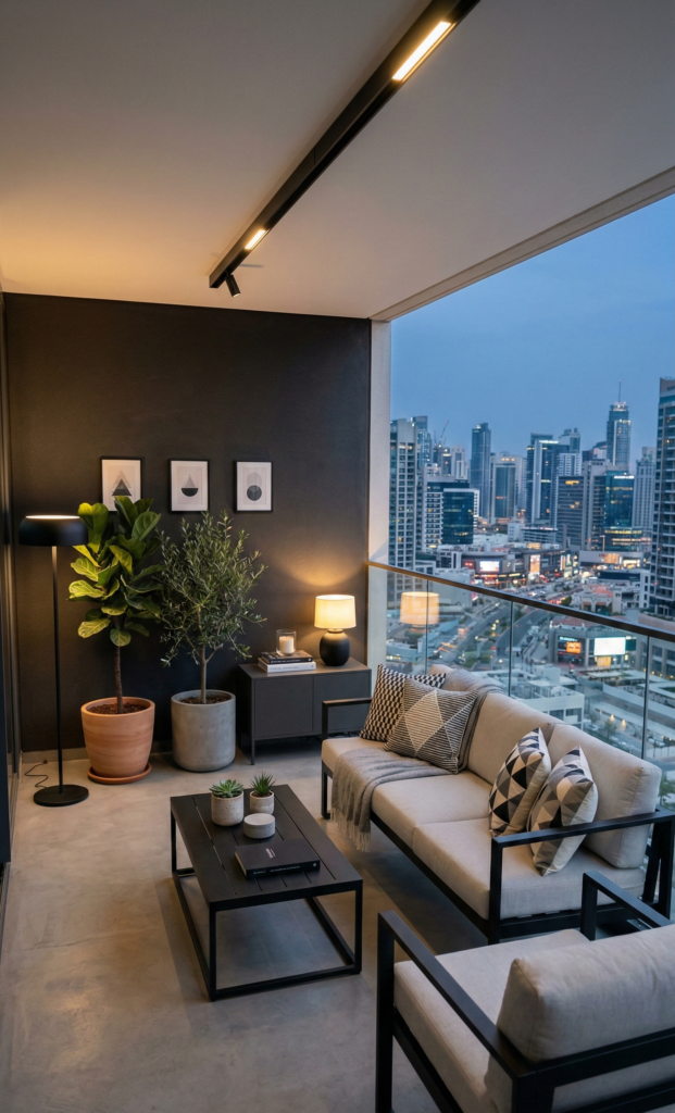 Cozy Small Balcony Ideas