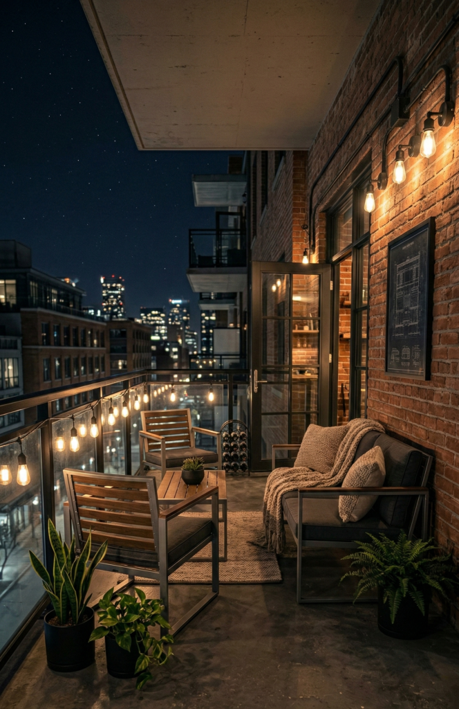 Cozy Small Balcony Ideas