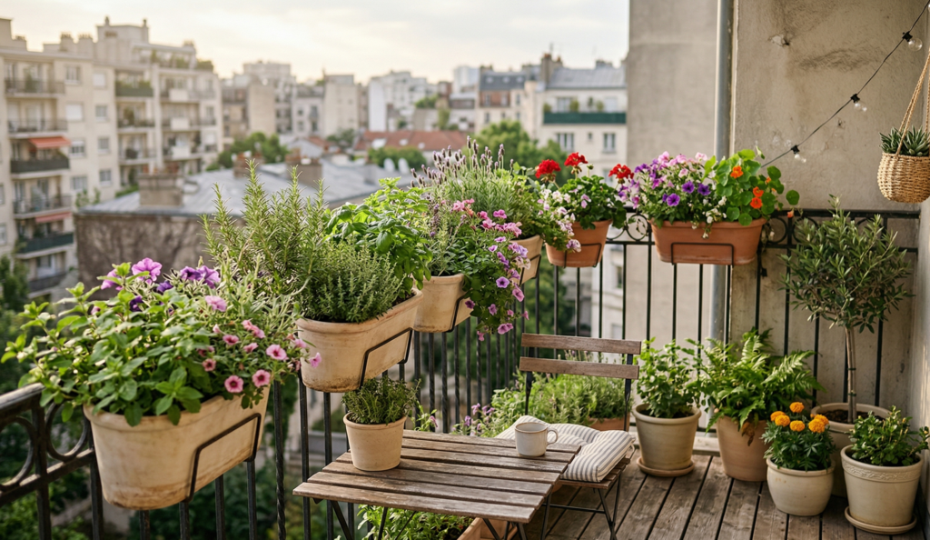 Small Garden Hacks Using Hanging Planters