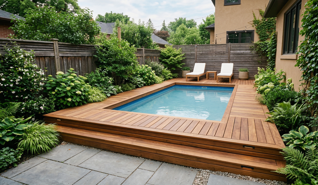 Small Pool Deck Plans