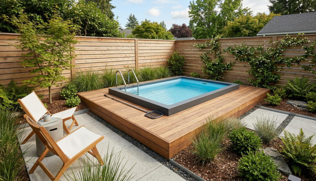 Small Pool Deck Plans