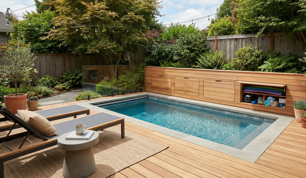Small Pool Deck Plans