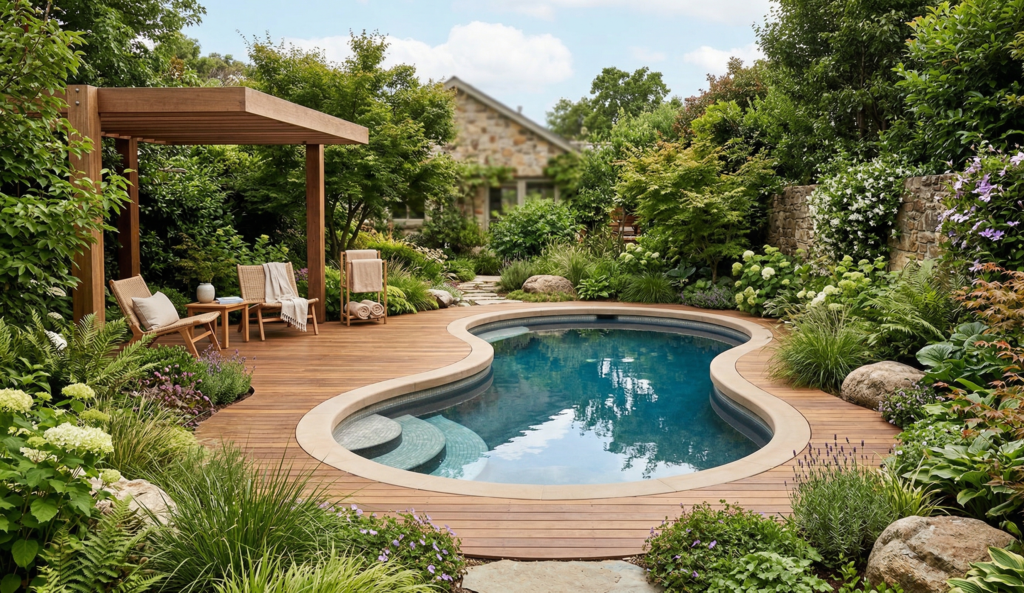 Small Pool Deck Plans