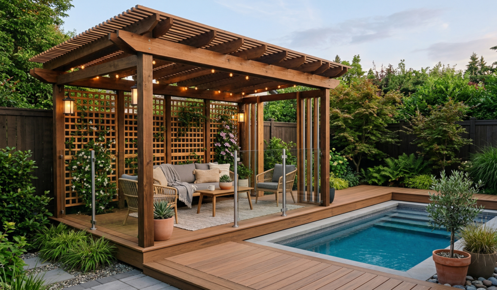 Small Pool Deck Plans