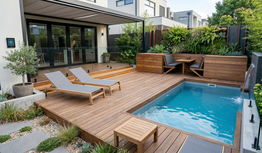 Small Pool Deck Plans