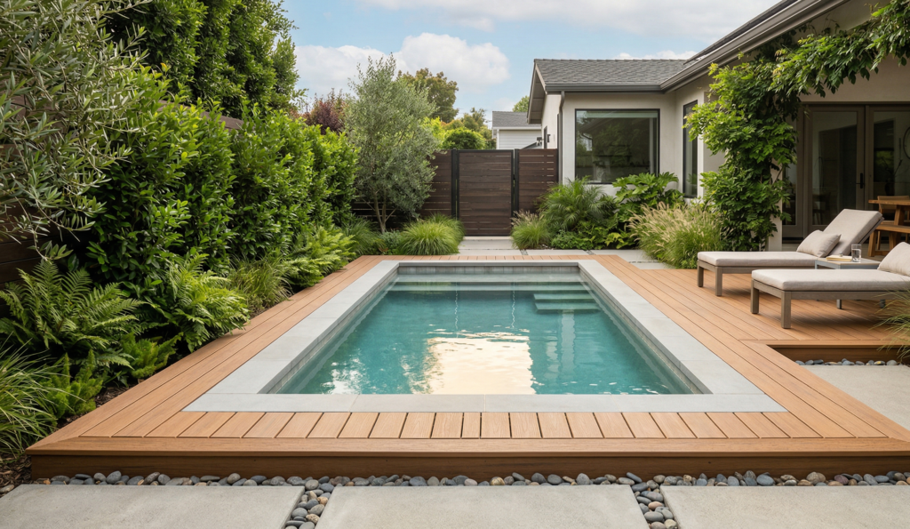 Small Pool Deck Plans