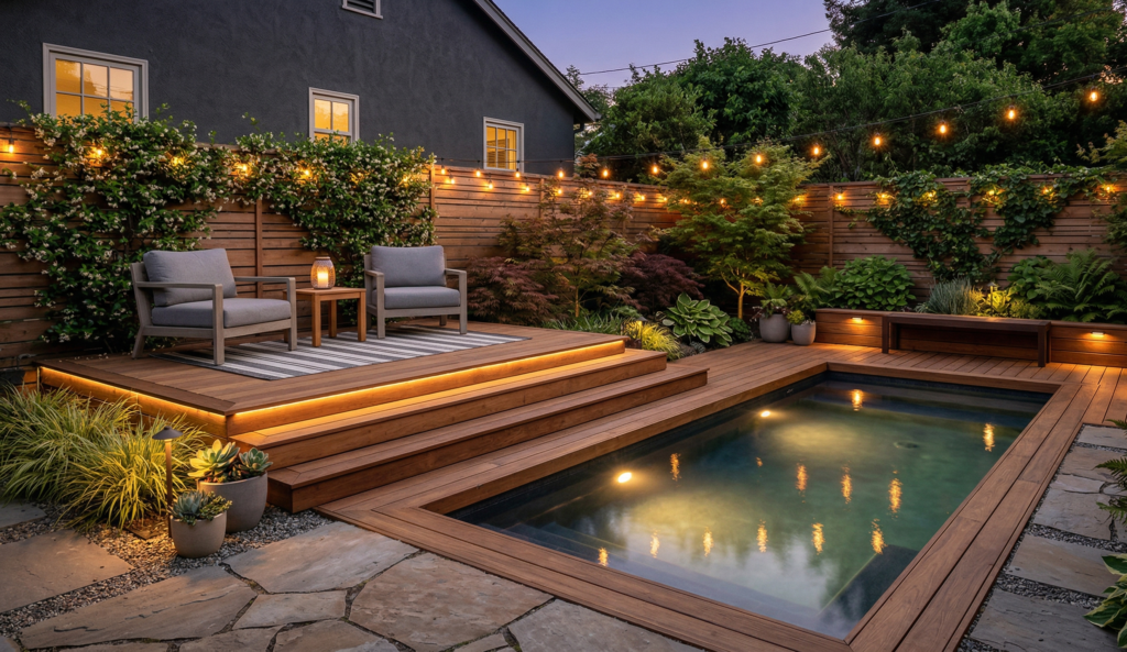 Small Pool Deck Plans