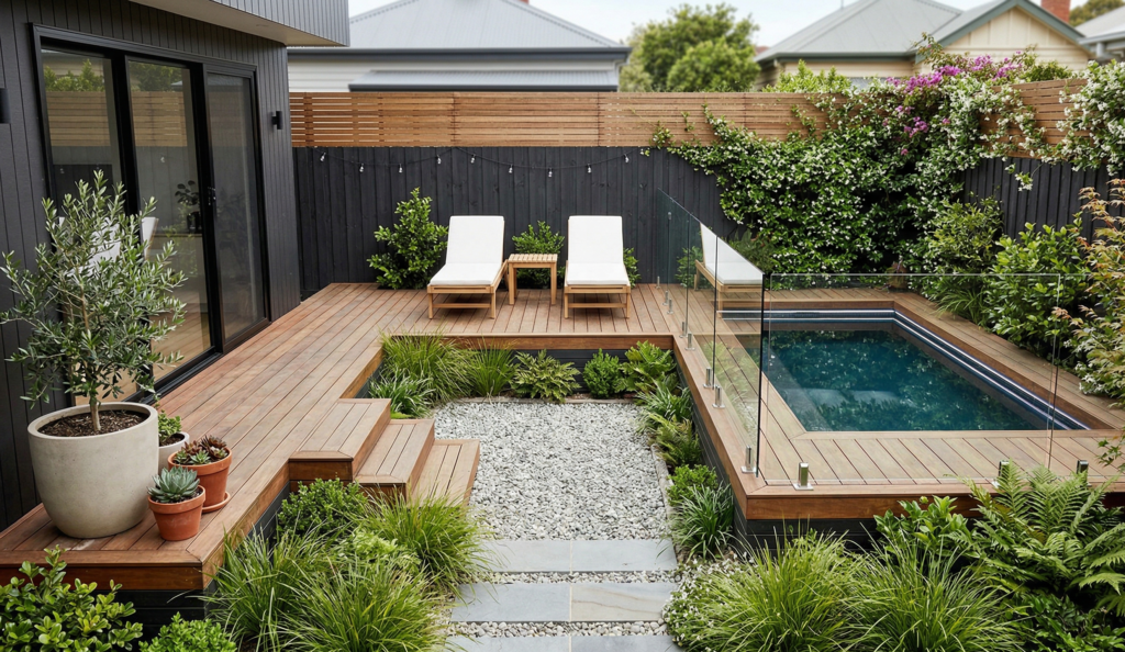 Small Pool Deck Plans