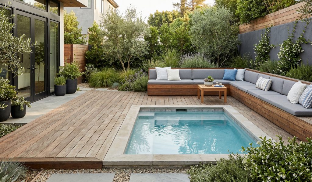 Small Pool Deck Plans