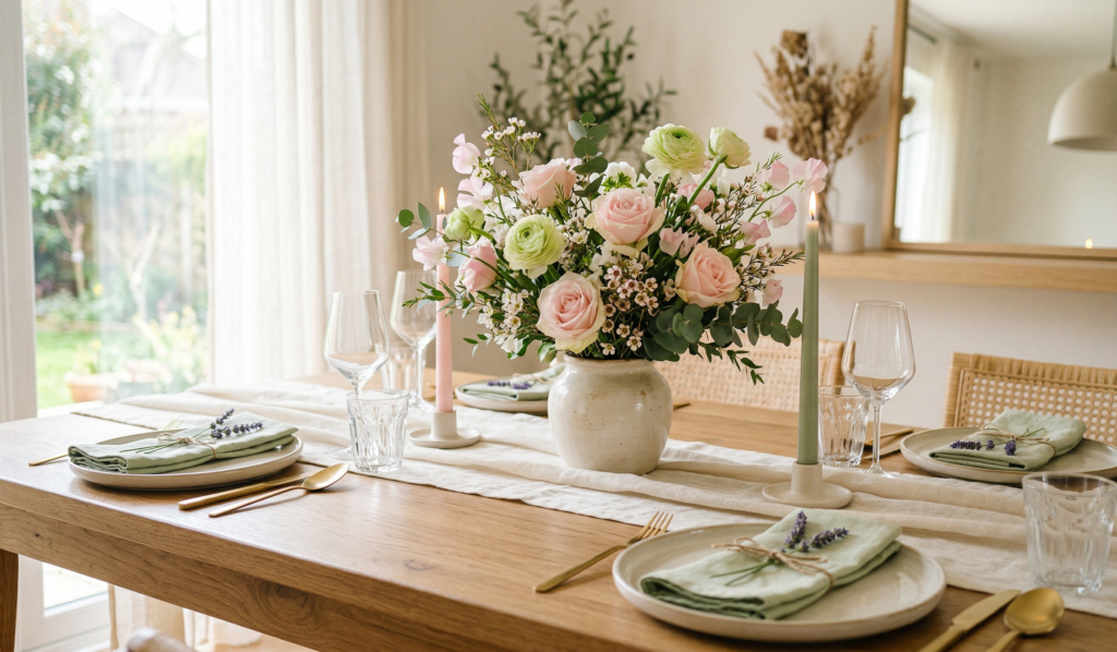 Spring Dining Table Centerpiece Ideas