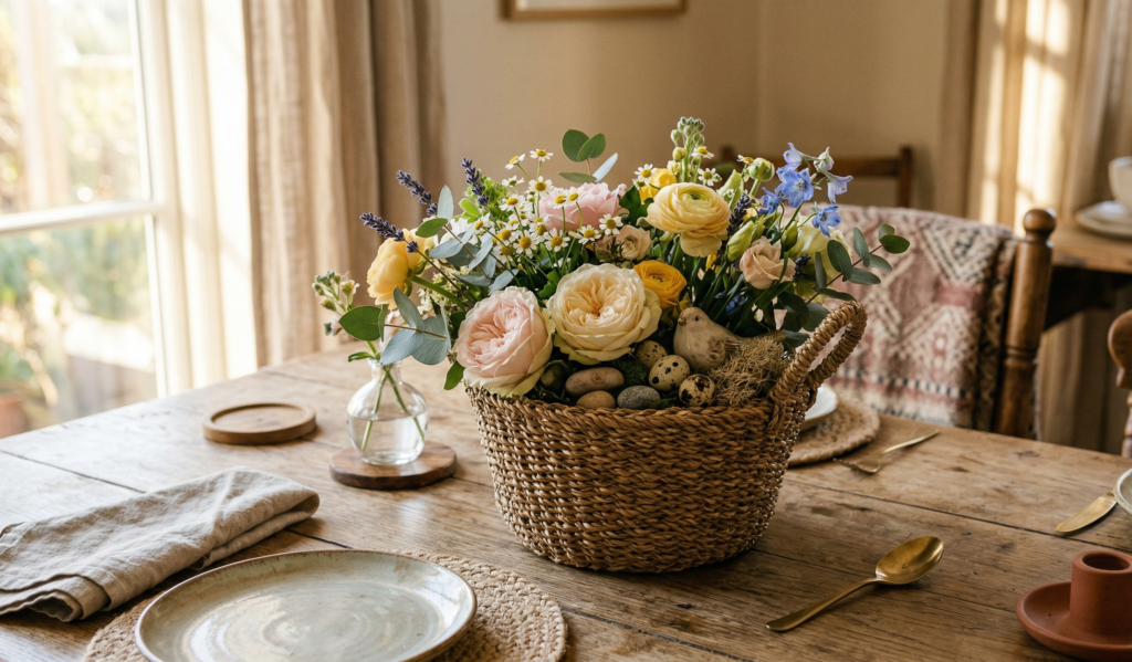 Spring Dining Table Centerpiece Ideas