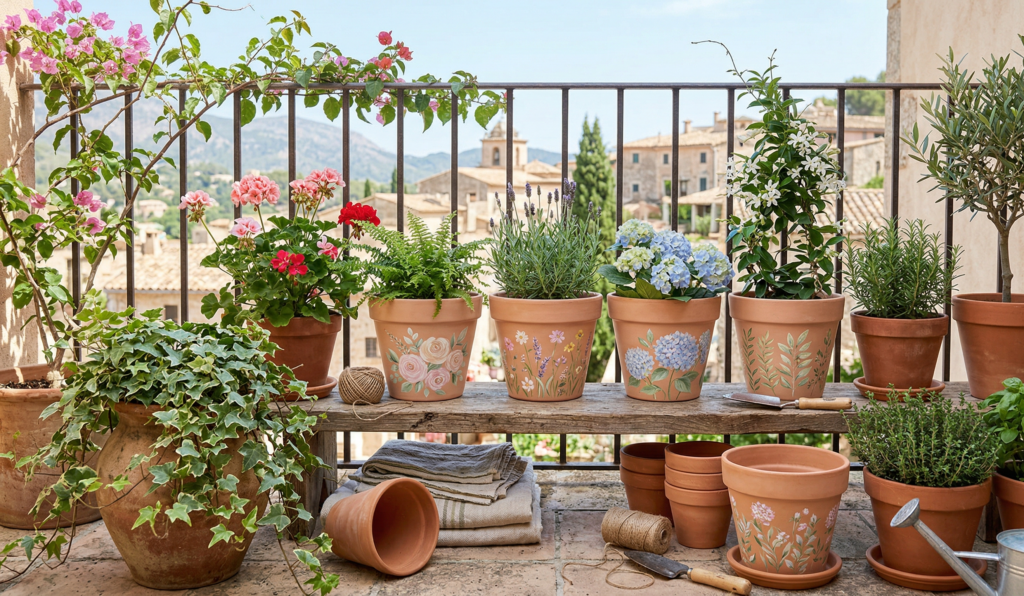 Terracotta Pot Painting Ideas