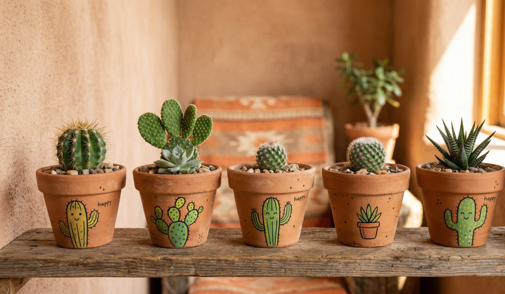 Terracotta Pot Painting Ideas