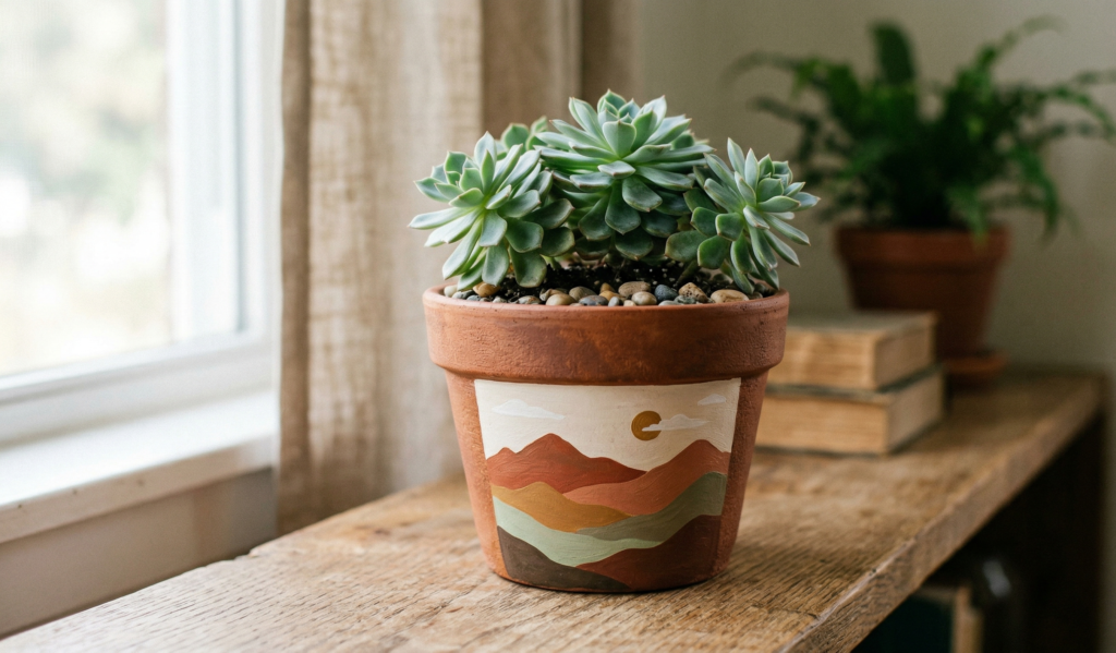 Terracotta Pot Painting Ideas