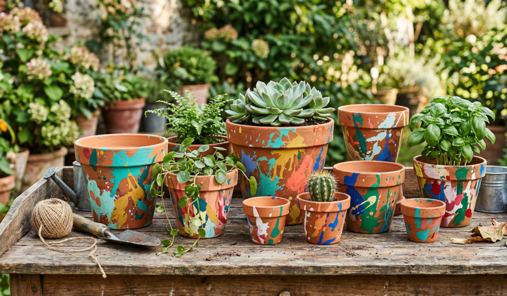 Terracotta Pot Painting Ideas