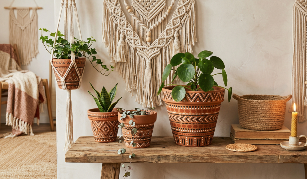 Terracotta Pot Painting Ideas