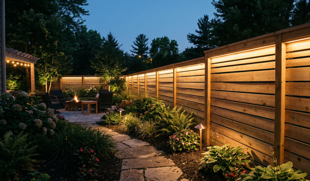 Wood Privacy Fence Ideas