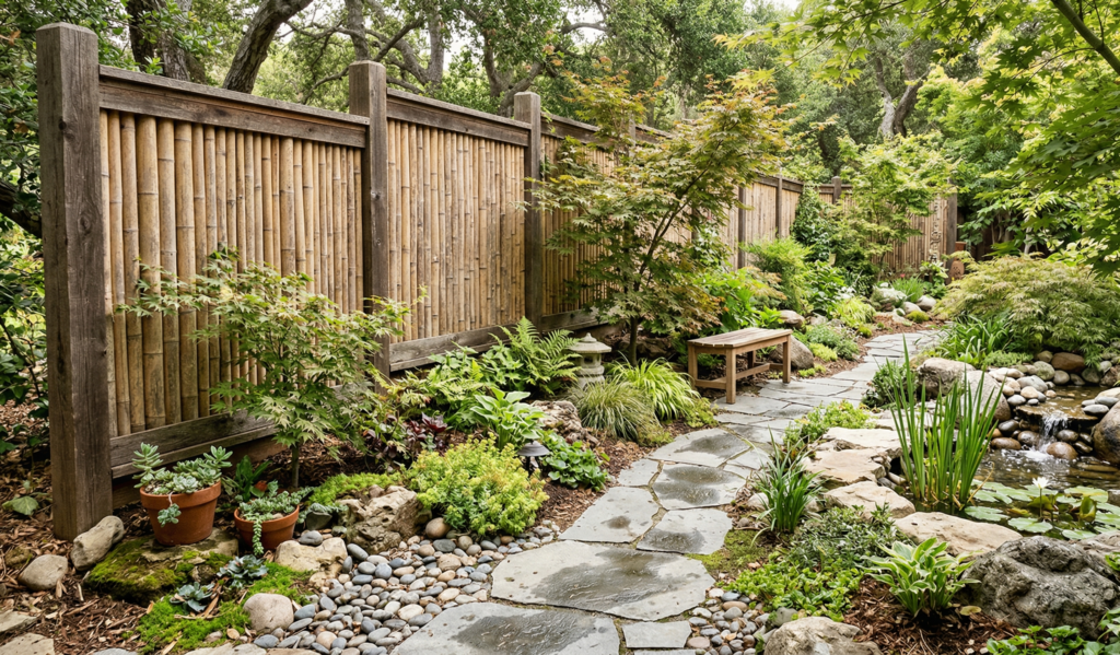 Wood Privacy Fence Ideas