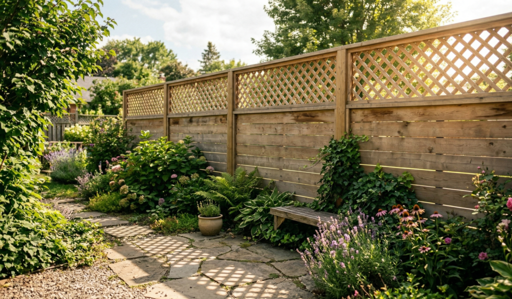 Wood Privacy Fence Ideas