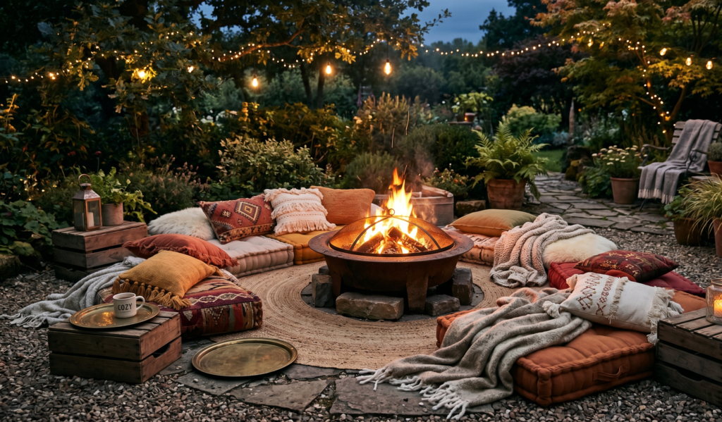 Backyard Fire Pit Landscaping Ideas