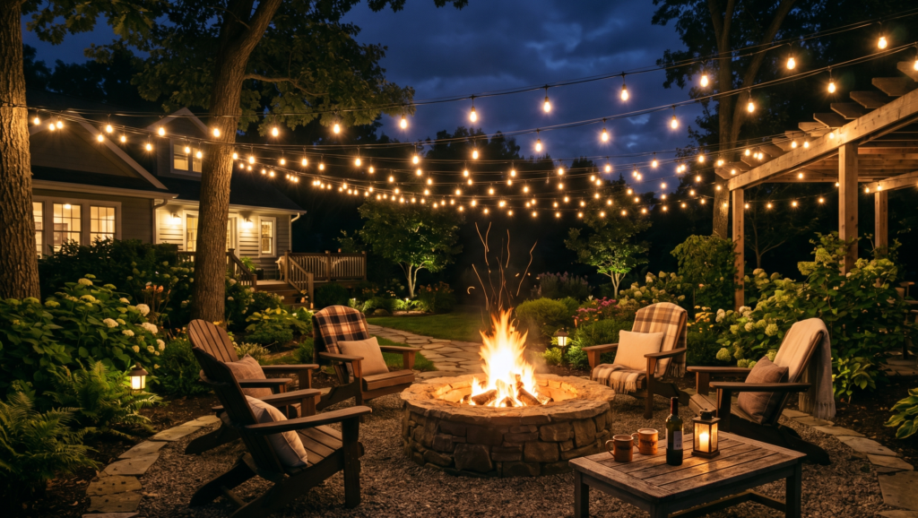 Backyard Fire Pit Landscaping Ideas
