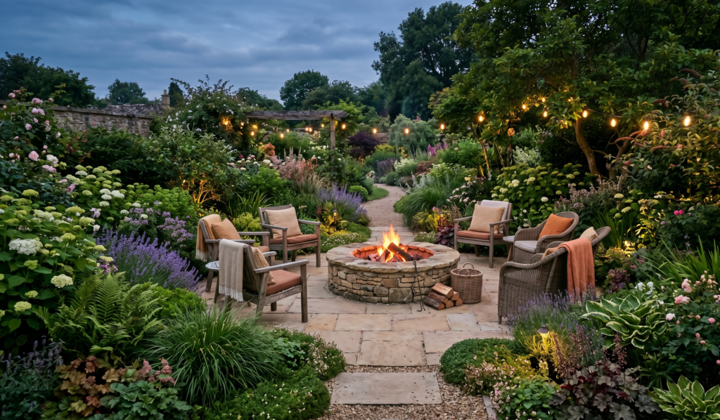 Backyard Fire Pit Landscaping Ideas