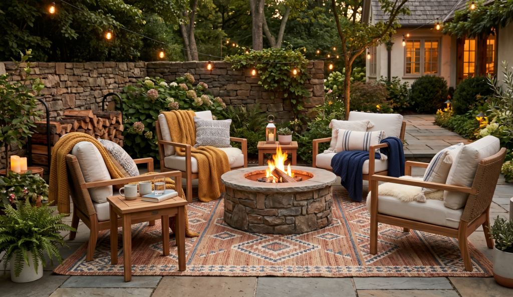 Backyard Fire Pit Landscaping Ideas