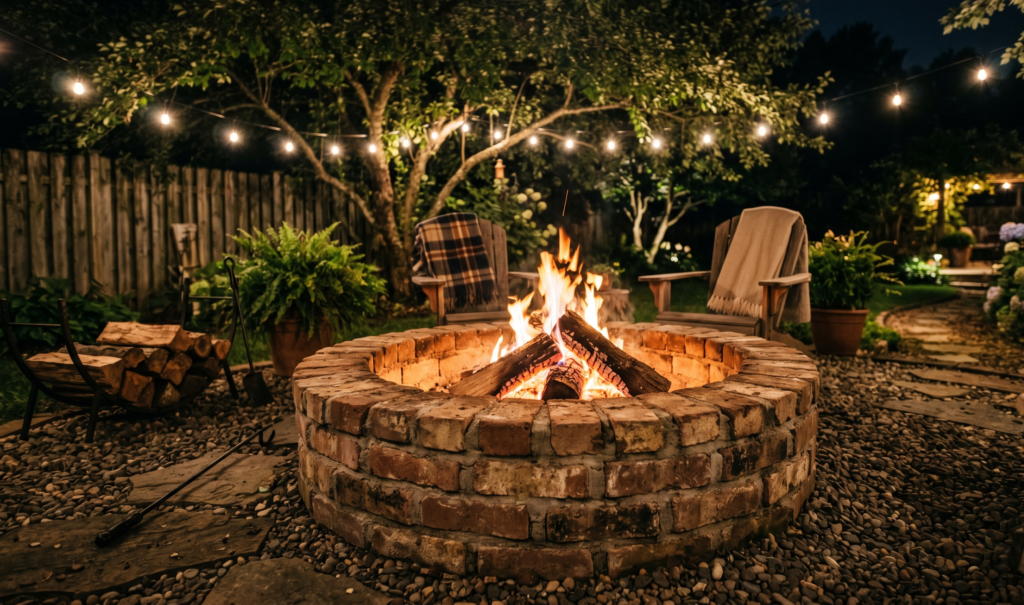 Backyard Fire Pit Landscaping Ideas