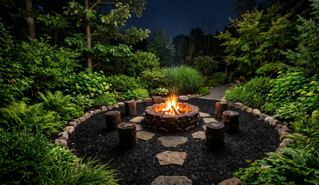 Backyard Fire Pit Landscaping Ideas