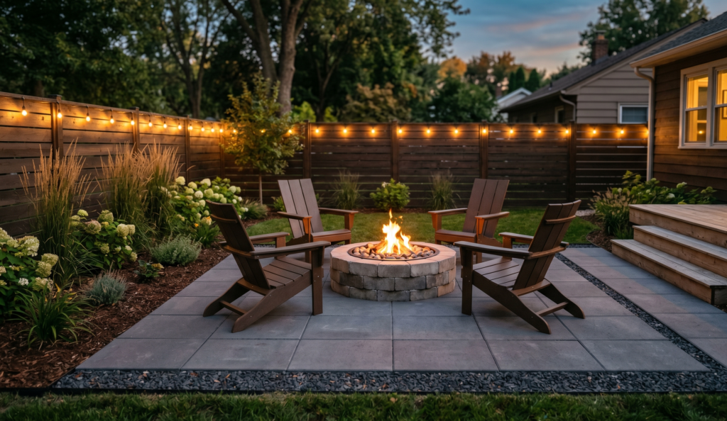Backyard Fire Pit Landscaping Ideas
