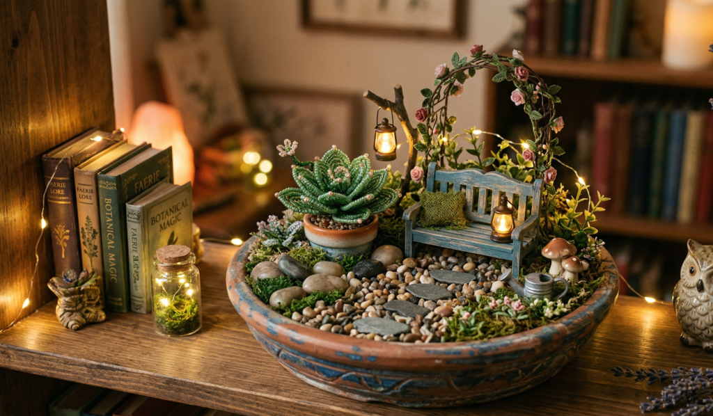 Beaded Succulents DIY Ideas