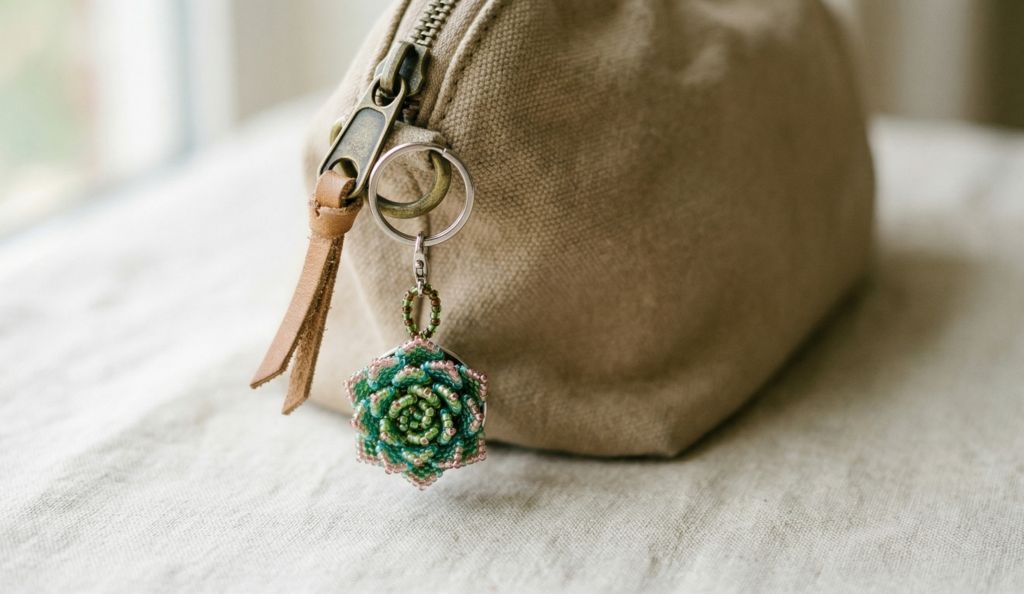 Beaded Succulents DIY Ideas
