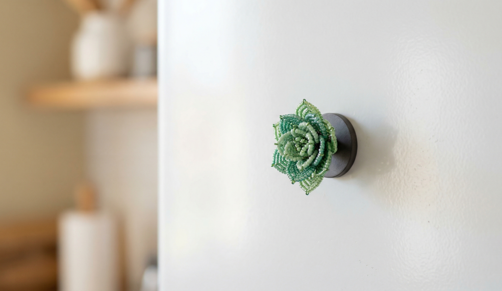 Beaded Succulents DIY Ideas