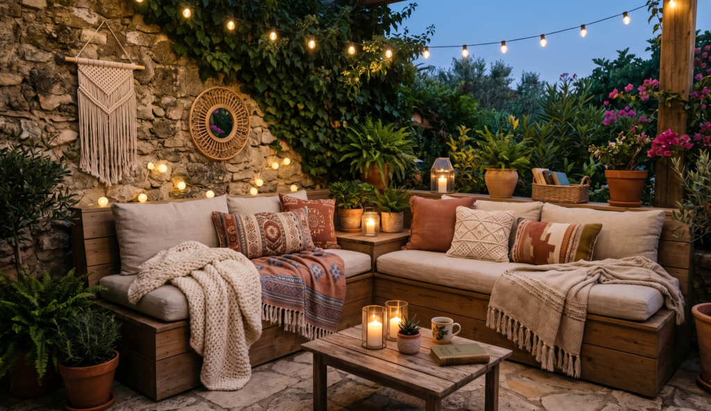 Boho Patio Magic