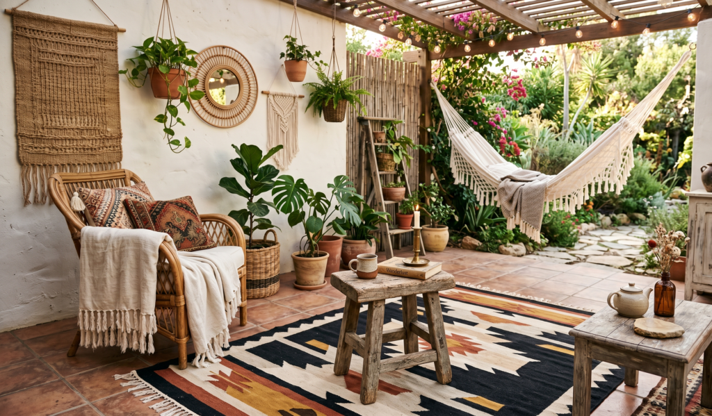 Boho Patio Magic