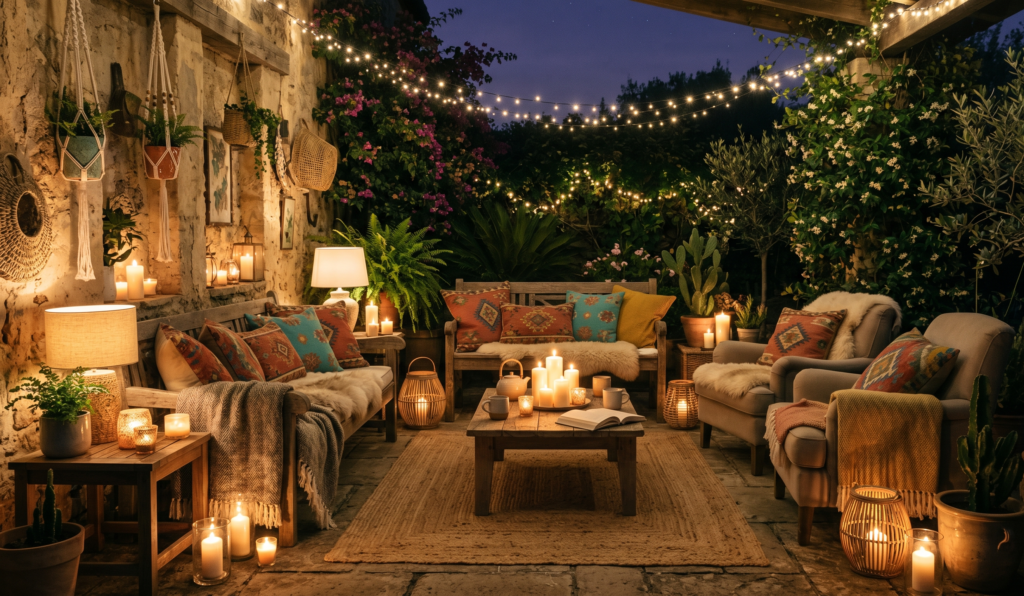 Boho Patio Magic