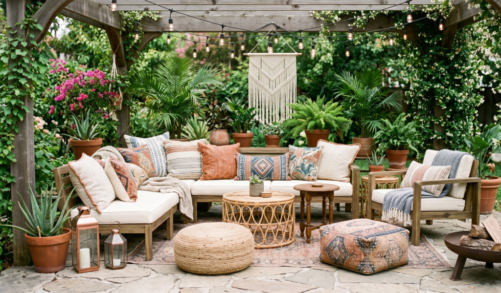 Boho Patio Magic