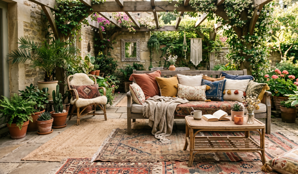 Boho Patio Magic